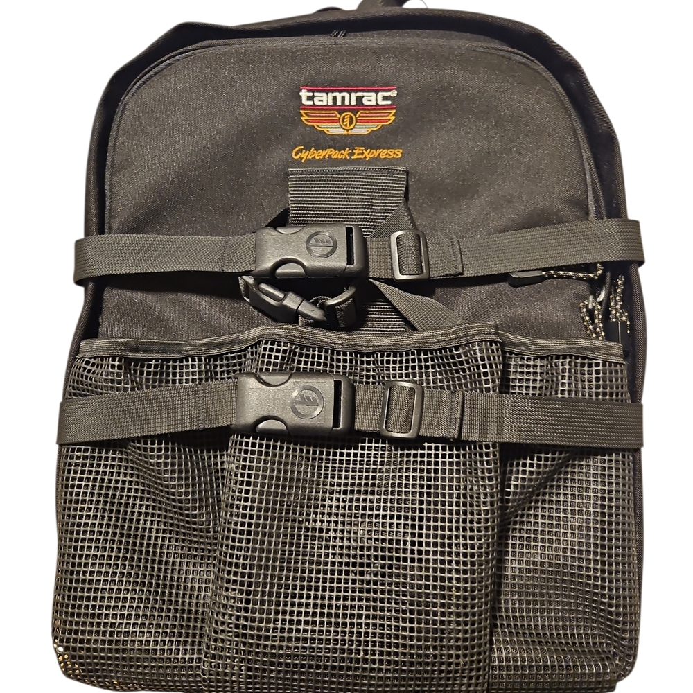 Tamrac CyberPack Express Camera Backpack Rolling Bag Black